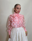 BLUSA DE LUNARES