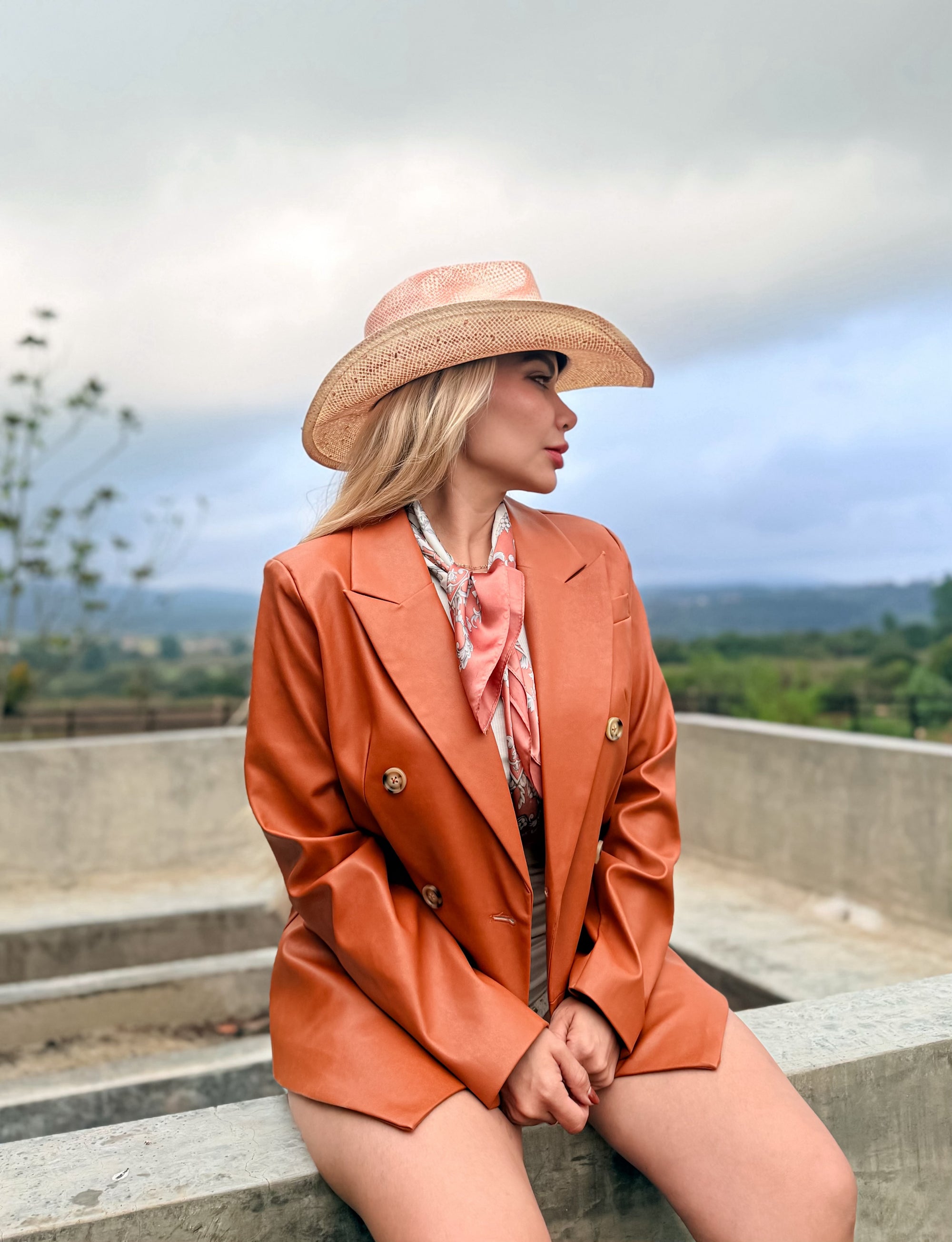 BLAZER TERRACOTA
