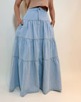 FALDA DENIM BÁSICA