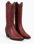 Botas western bordadas — Vino