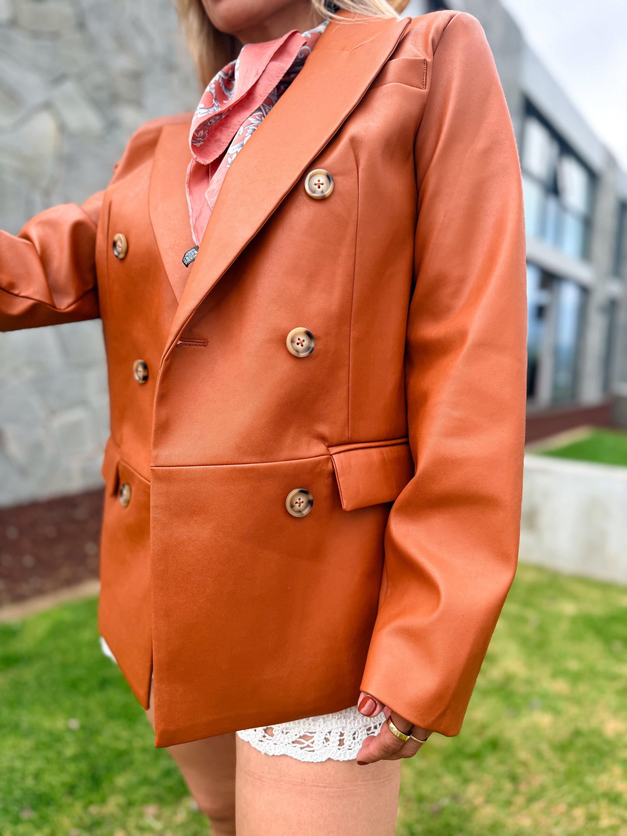 BLAZER TERRACOTA