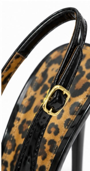 Slingback Punta Metálica