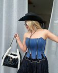 CORSET DENIM