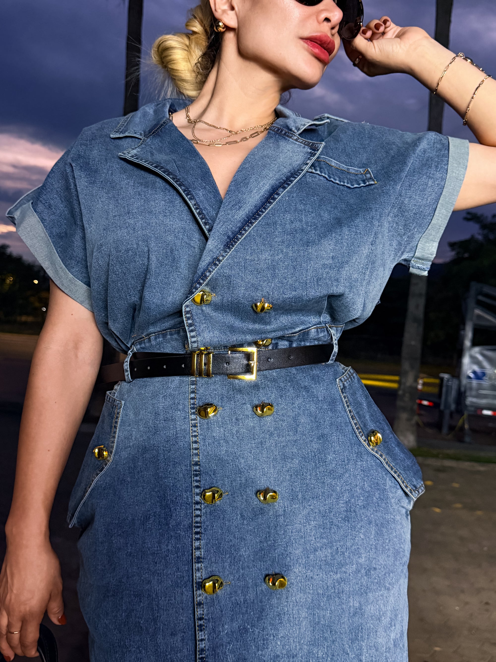 VEDTIDO DENIM GOLD