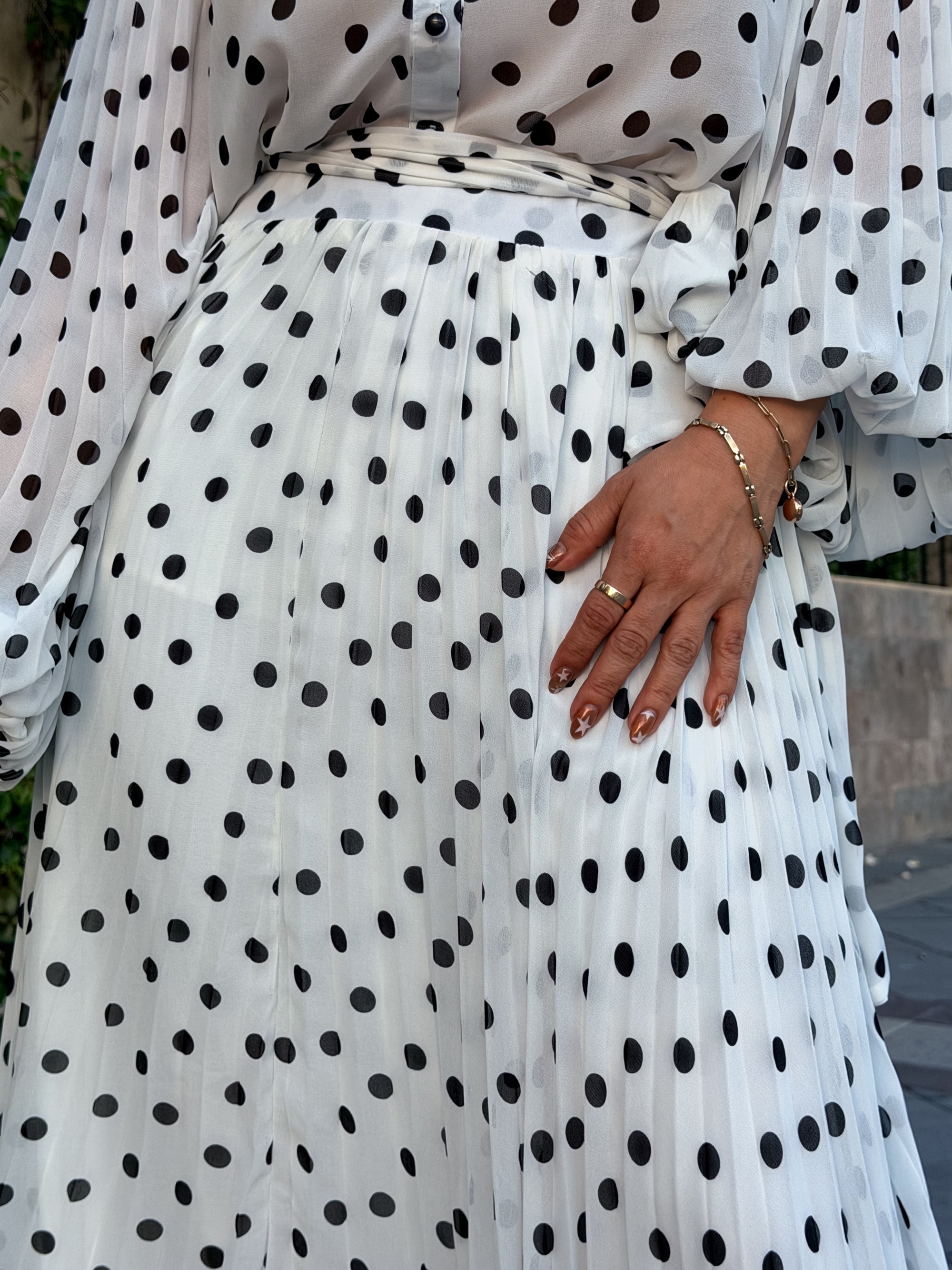 SET MAXI POLKA DOTS