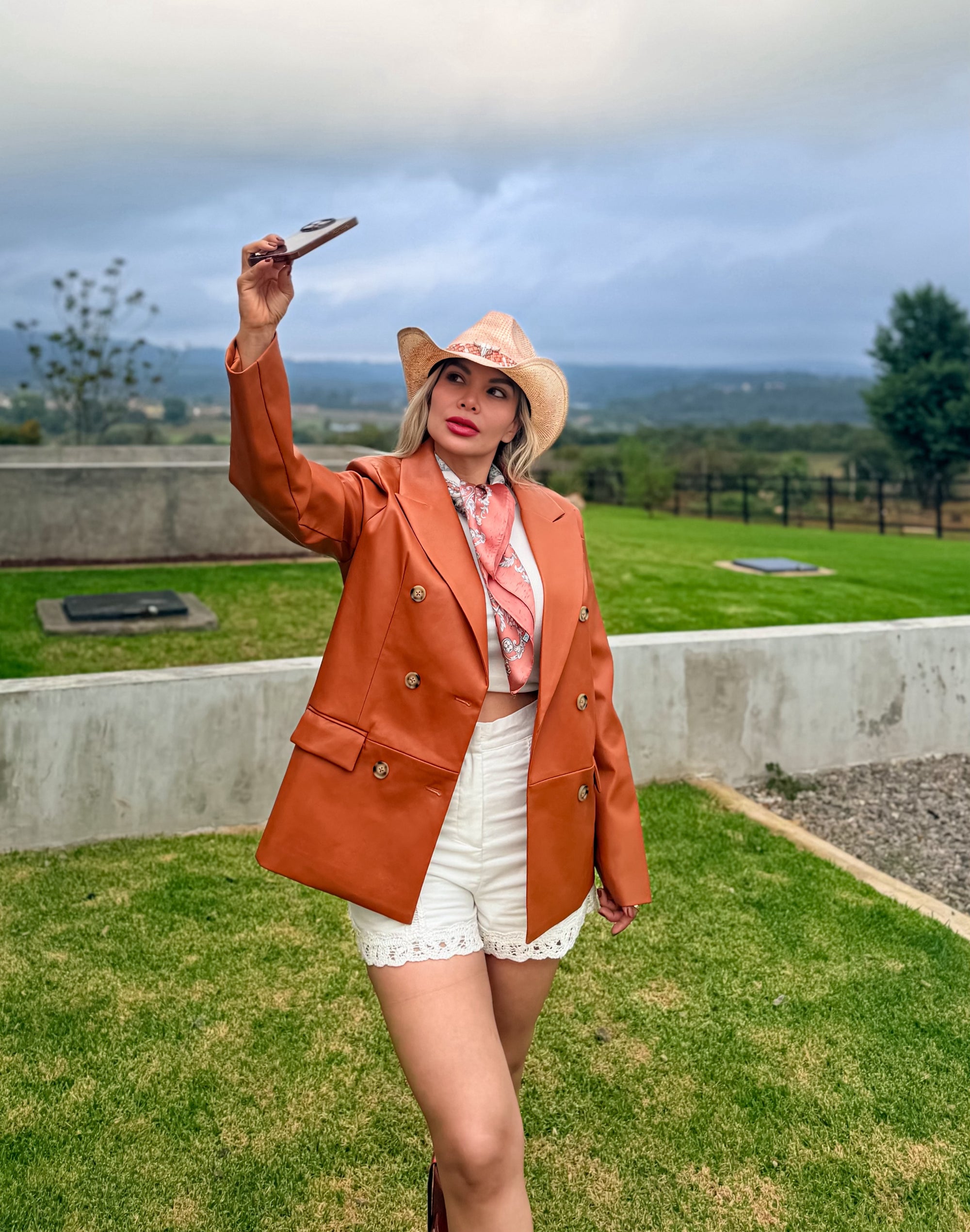 BLAZER TERRACOTA