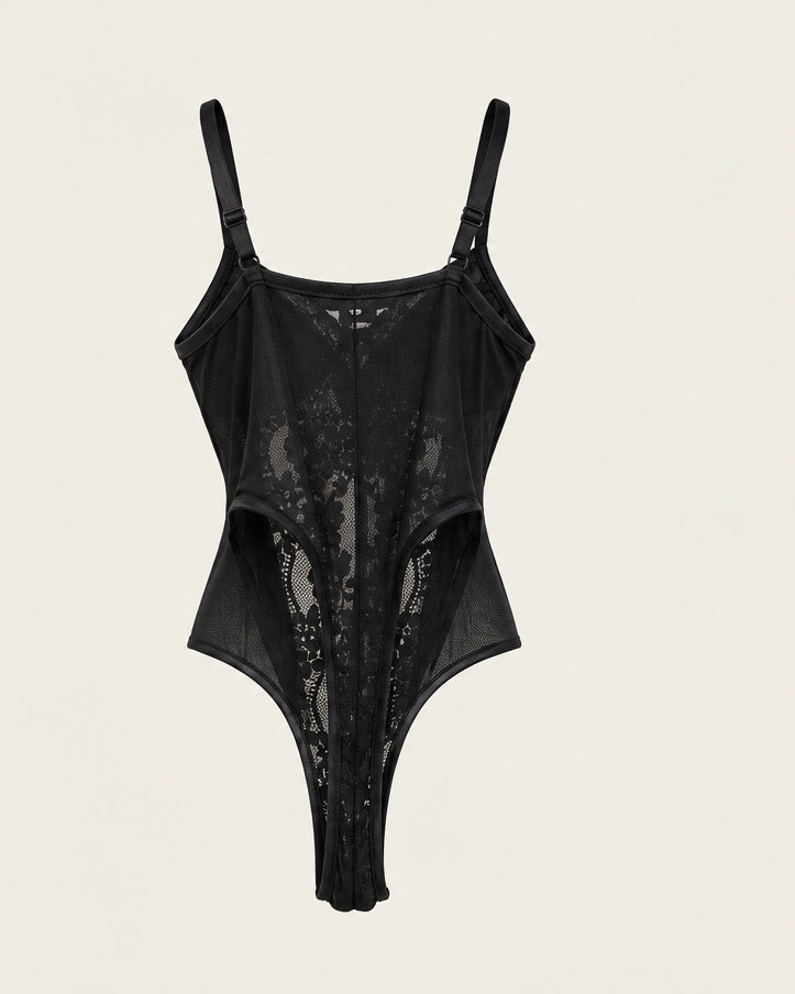 Body Encaje — Negro
