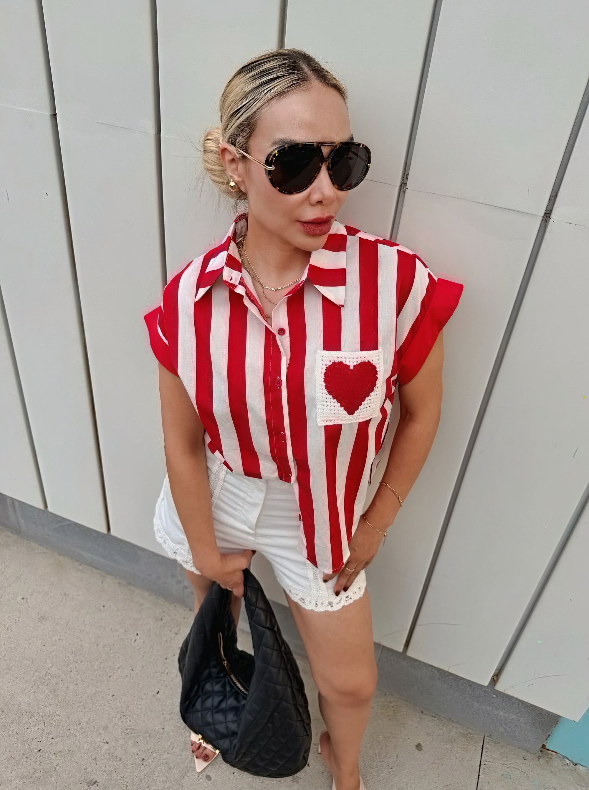BLUSA CORAZÓN CROCHET