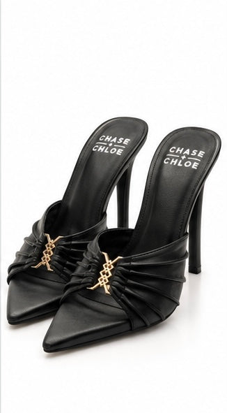 Zapatillas dupe -Negras/Chocolate