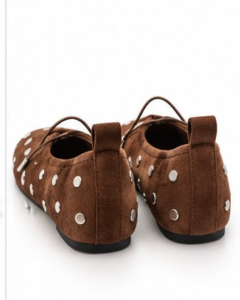 Flats de Piel — Chocolate