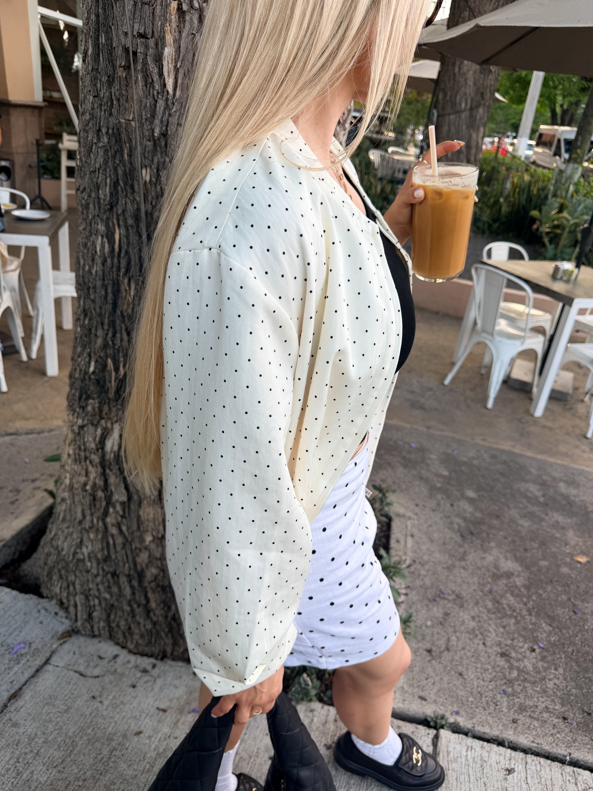 CHAQUETA POLKA DOTS