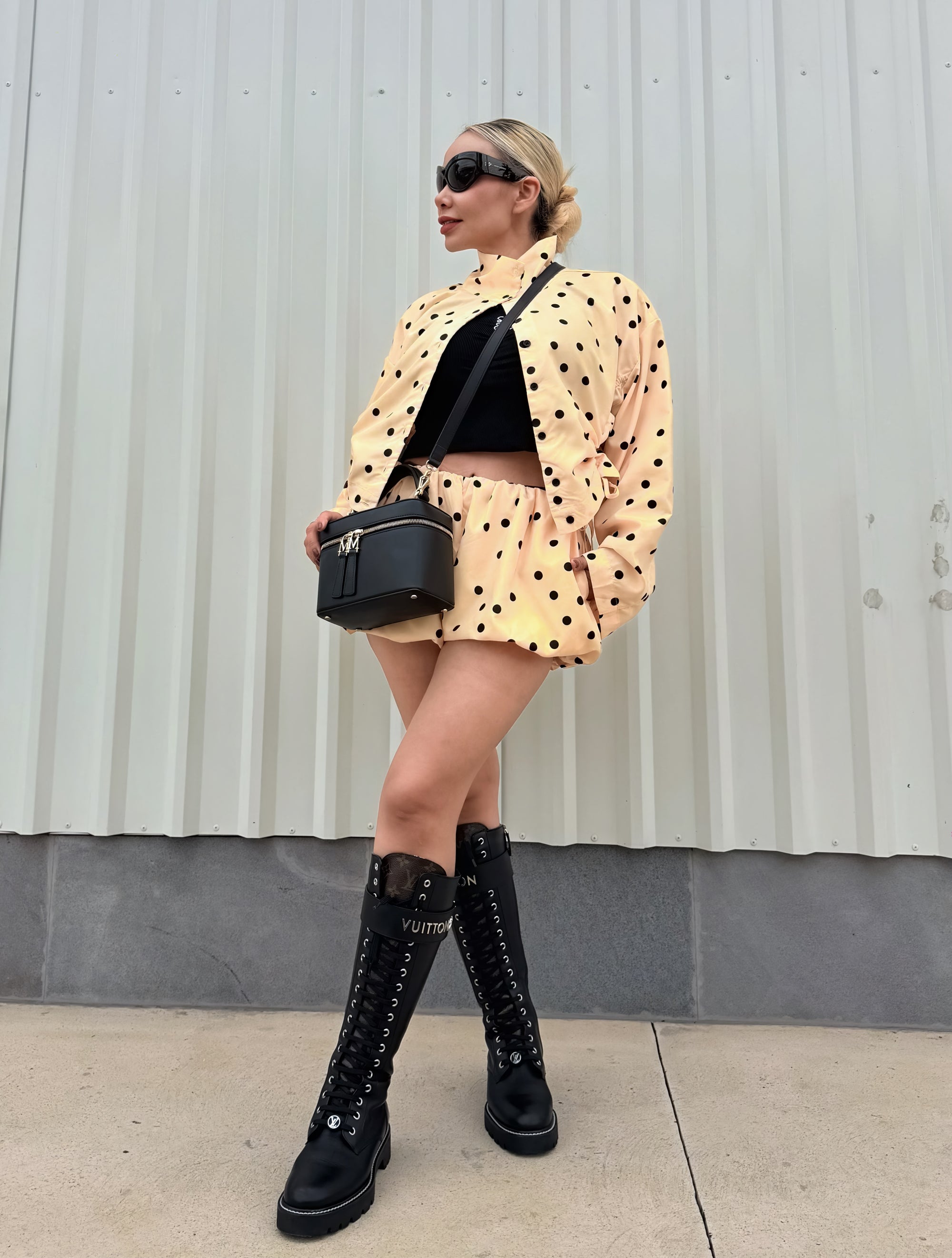 SET POLKA NOIR