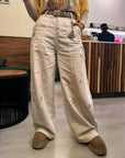 PANTALÓN DENIM ARTÍSTICO