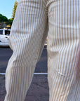 PANTALÓN BARREL DE RAYAS