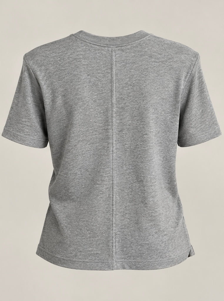 TSHIRT BÁSICA CON HOMBRERAS
