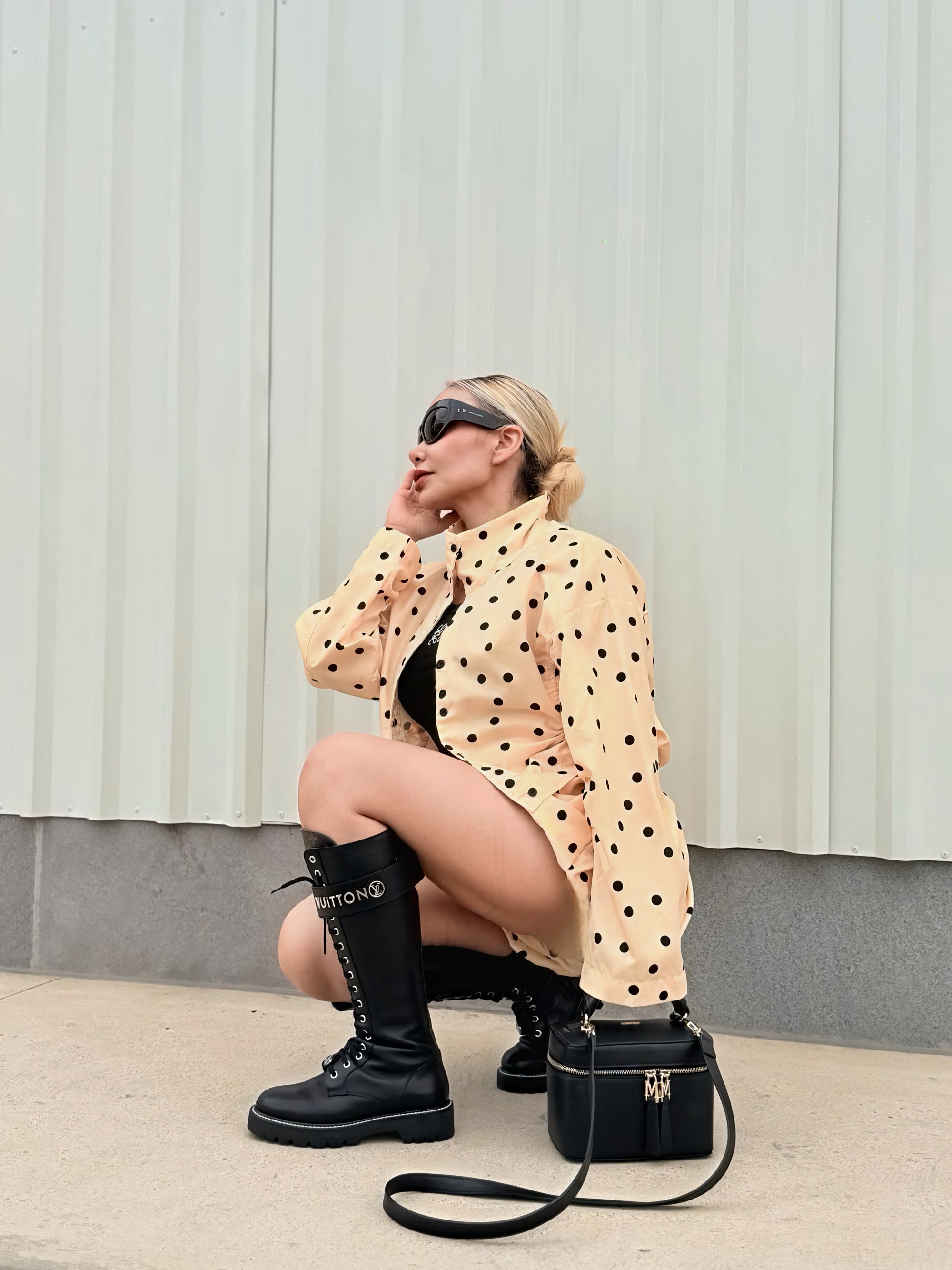SET POLKA NOIR