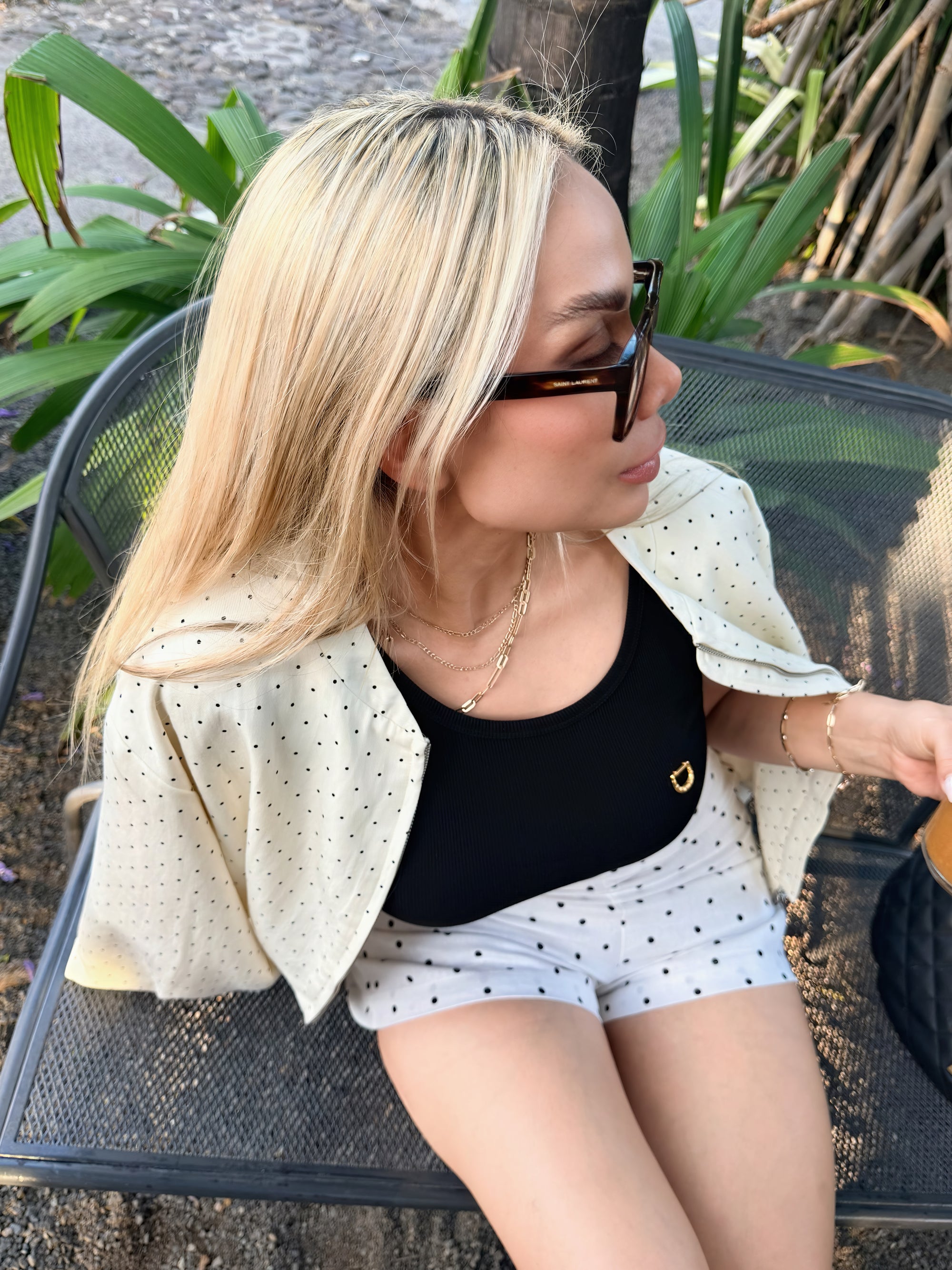 CHAQUETA POLKA DOTS