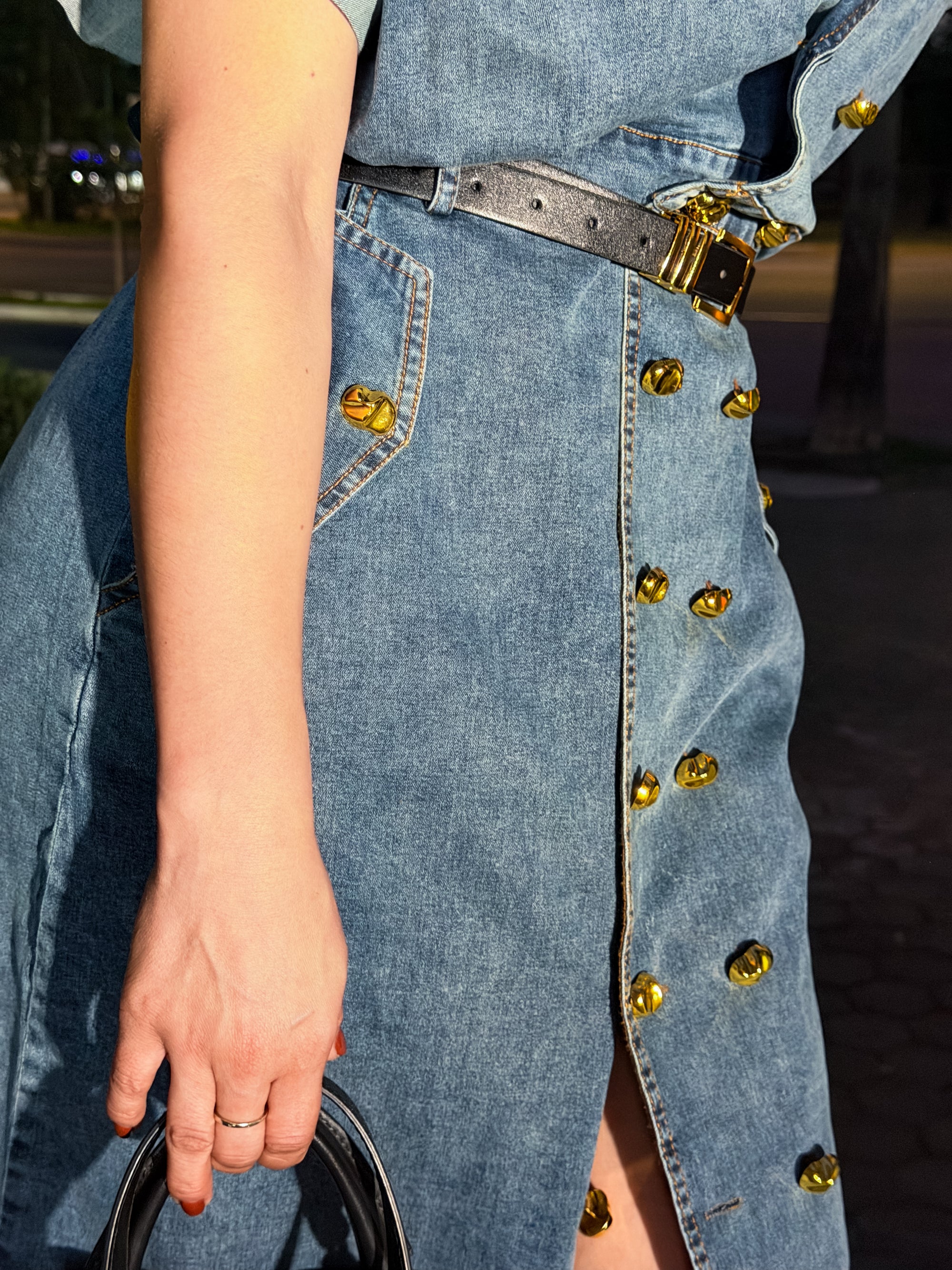 VEDTIDO DENIM GOLD