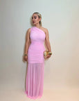 VESTIDO DE MESH BLUSH - MALÁ MEXICO