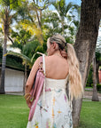 VESTIDO MAXI ESTAMPADO ILUSTRADO