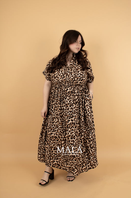 VESTIDO ANIMAL PRINT