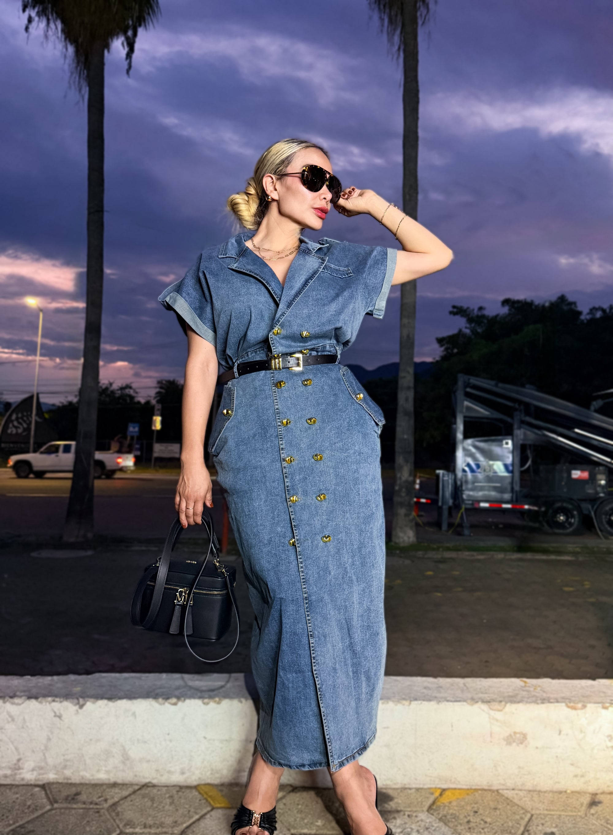 VEDTIDO DENIM GOLD
