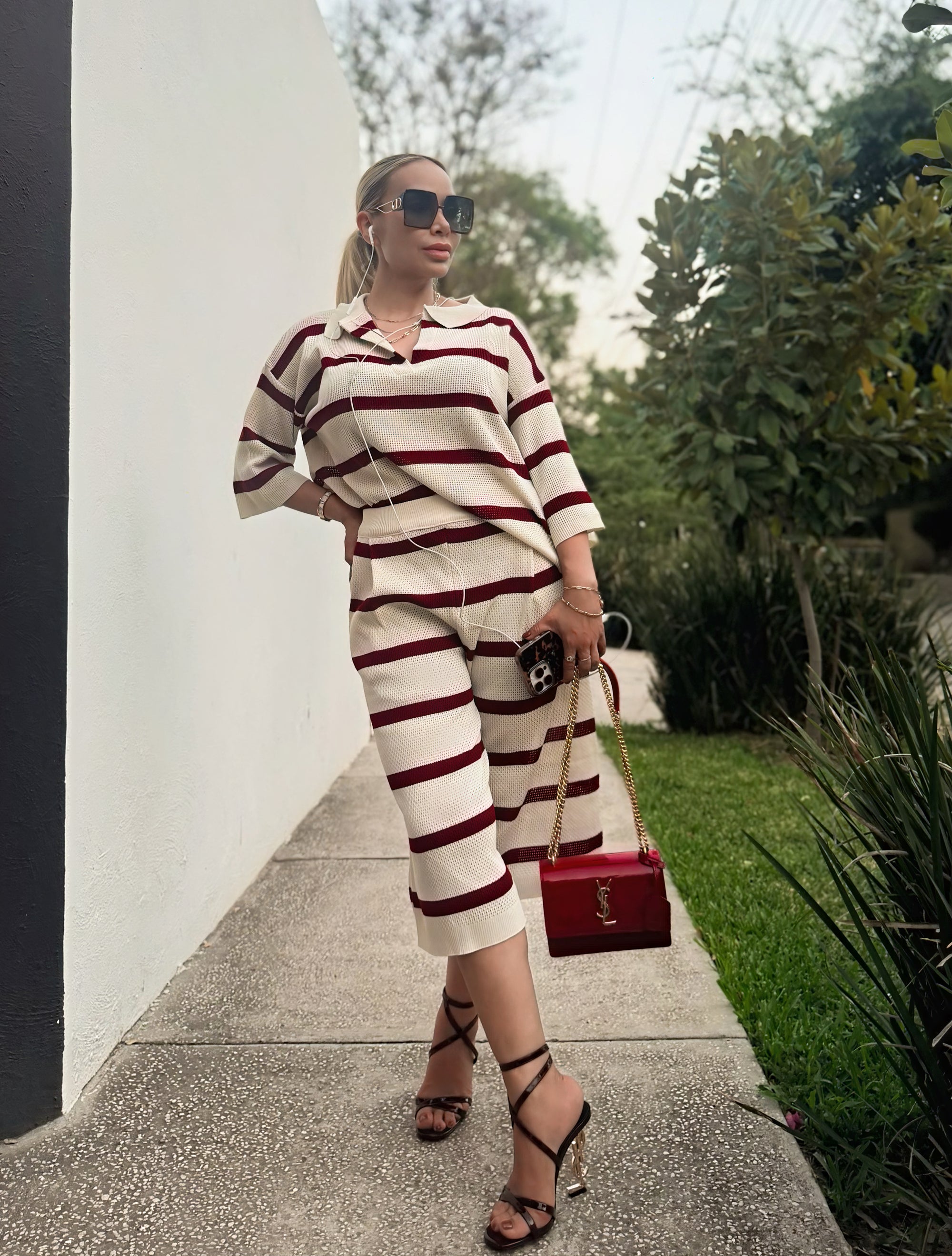 SET BURGUNDY