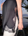 BLUSA LENCERA NEGRA