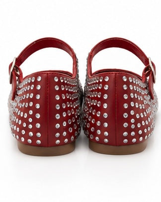 Flats Mary Jane — Rojo
