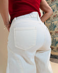 PANTALÓN DENIM WIDE LEG STRECH