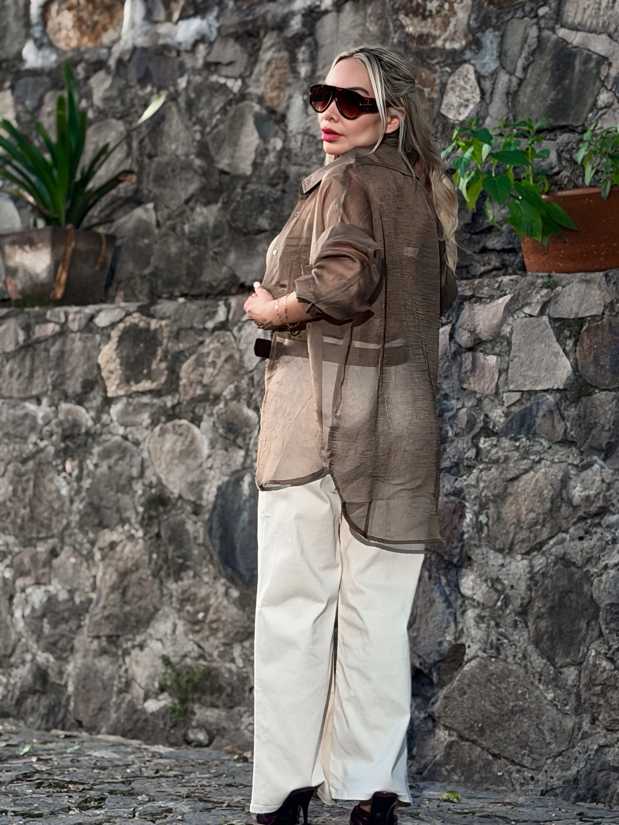 PANTALÓN MARFIL