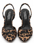 Zapatillas de Tacón Leopardo
