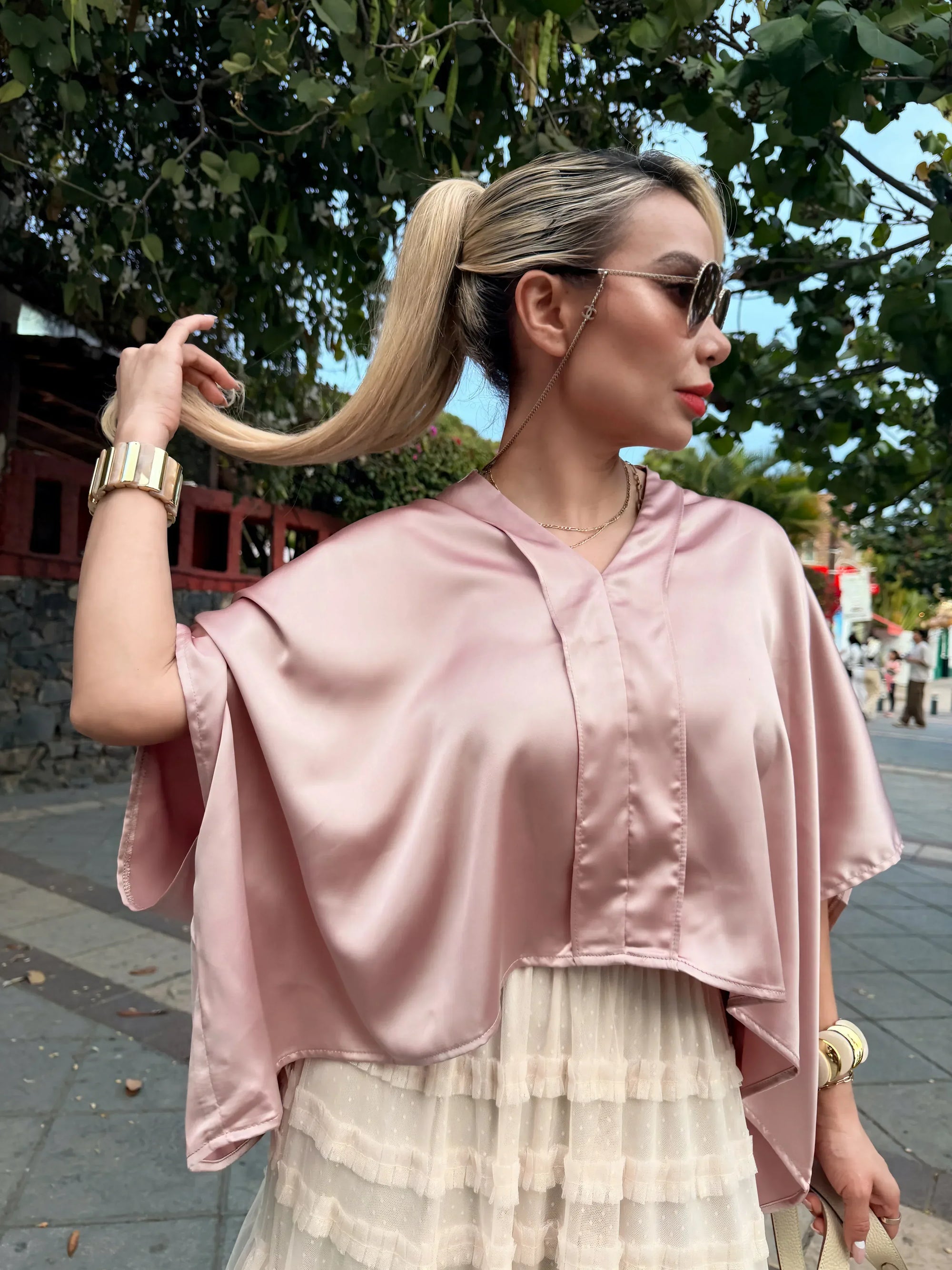 BLUSA SATÉN - MALÁ MEXICO