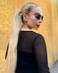BLUSA BLACK MESH