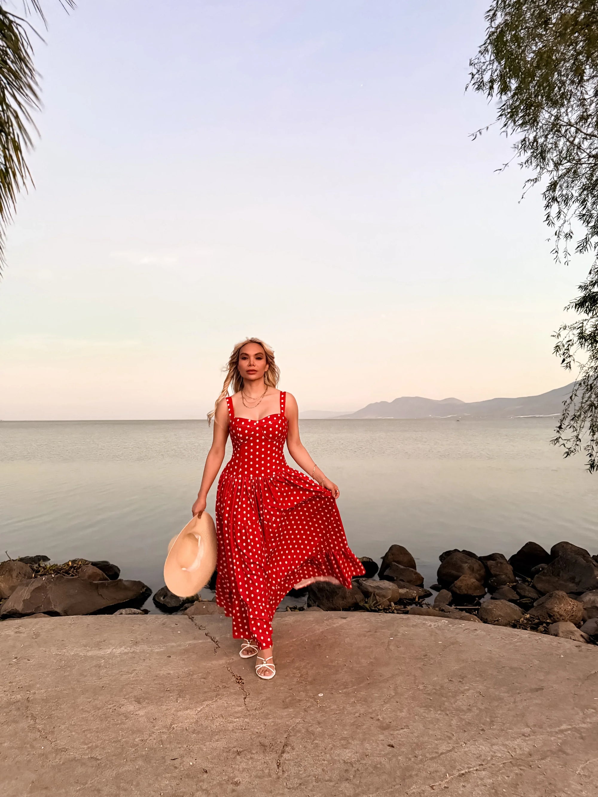 VESTIDO DE LUNARES CHERRY
