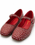Flats Mary Jane — Rojo