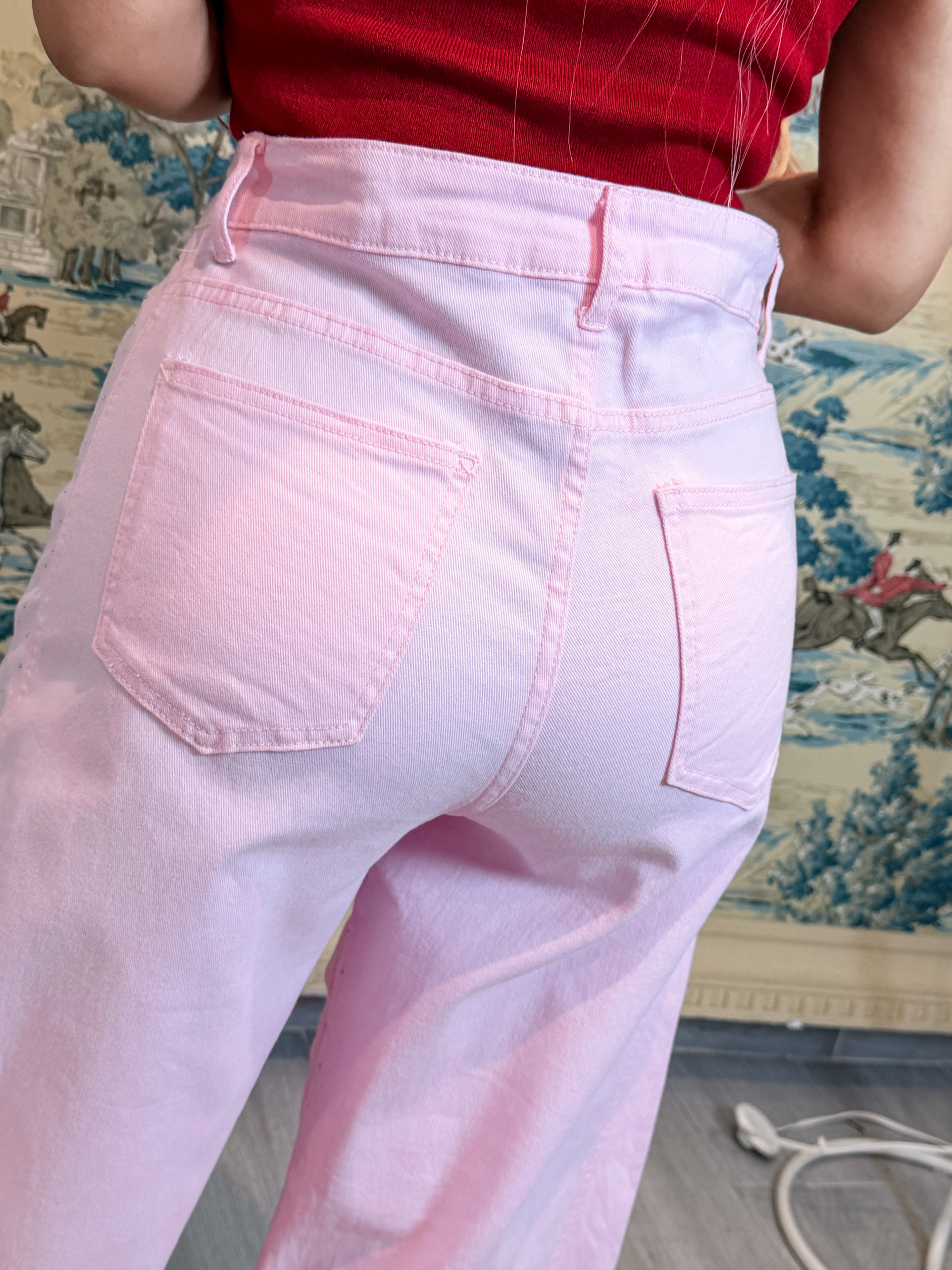 PANTALÓN DENIM PINK
