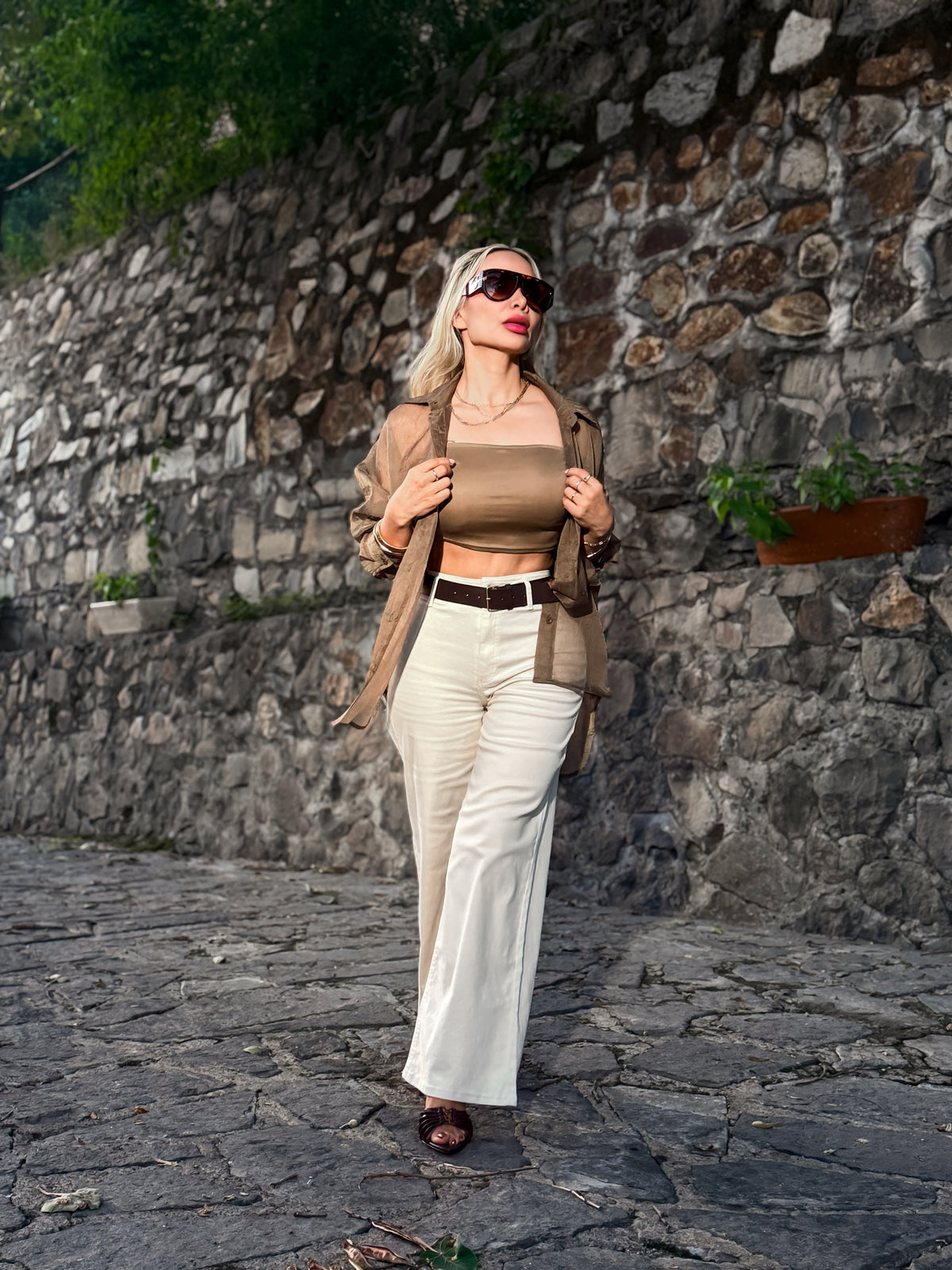 PANTALÓN MARFIL