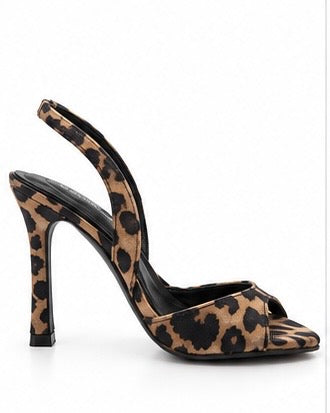 Zapatillas de Tacón Leopardo