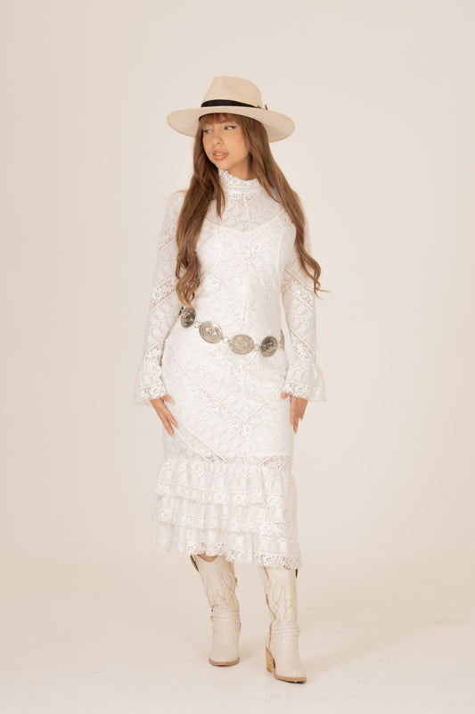 VESTIDO DE ENCAJE