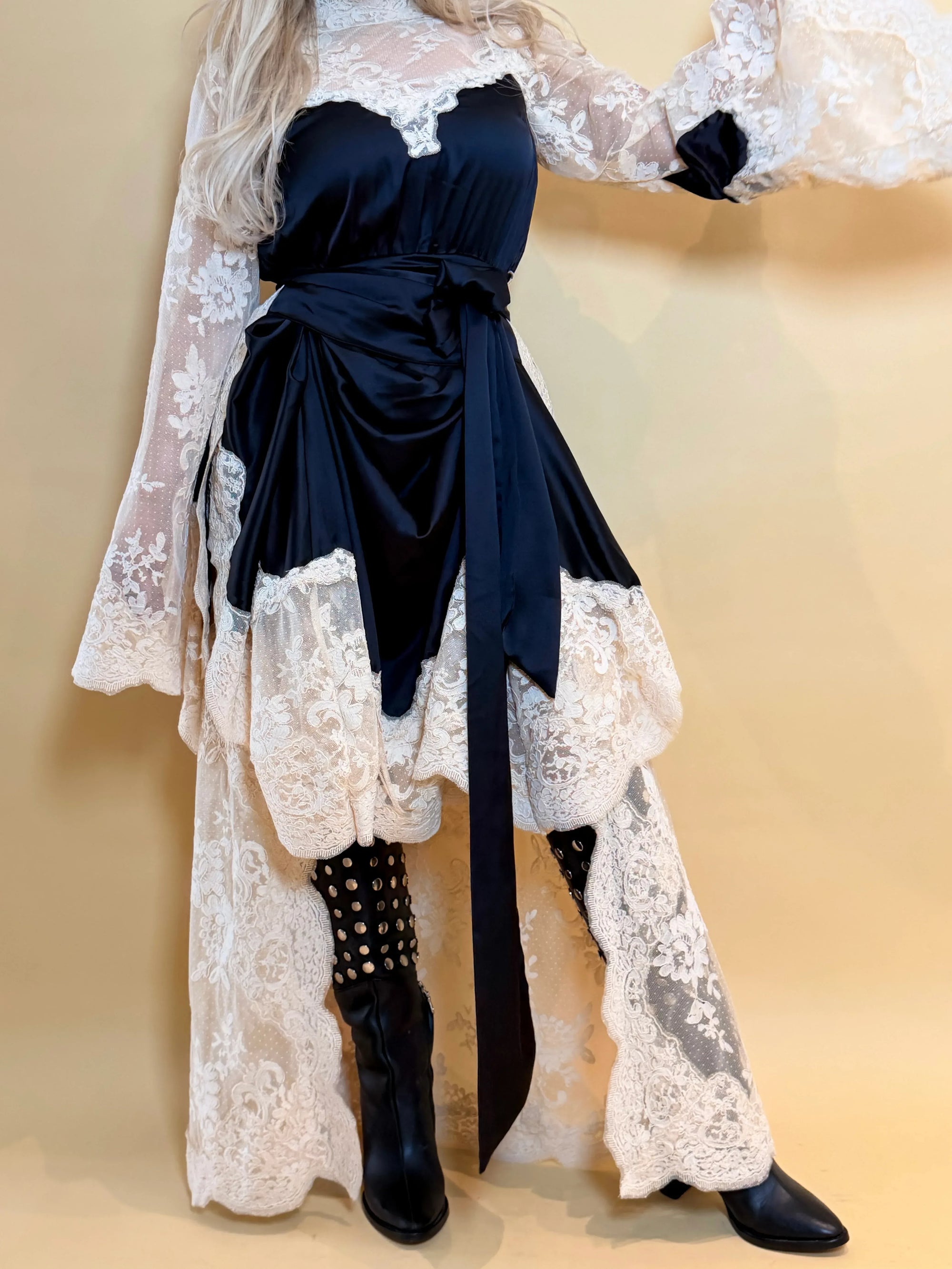 VESTIDO DUPE ENCAJE - MALÁ MEXICO