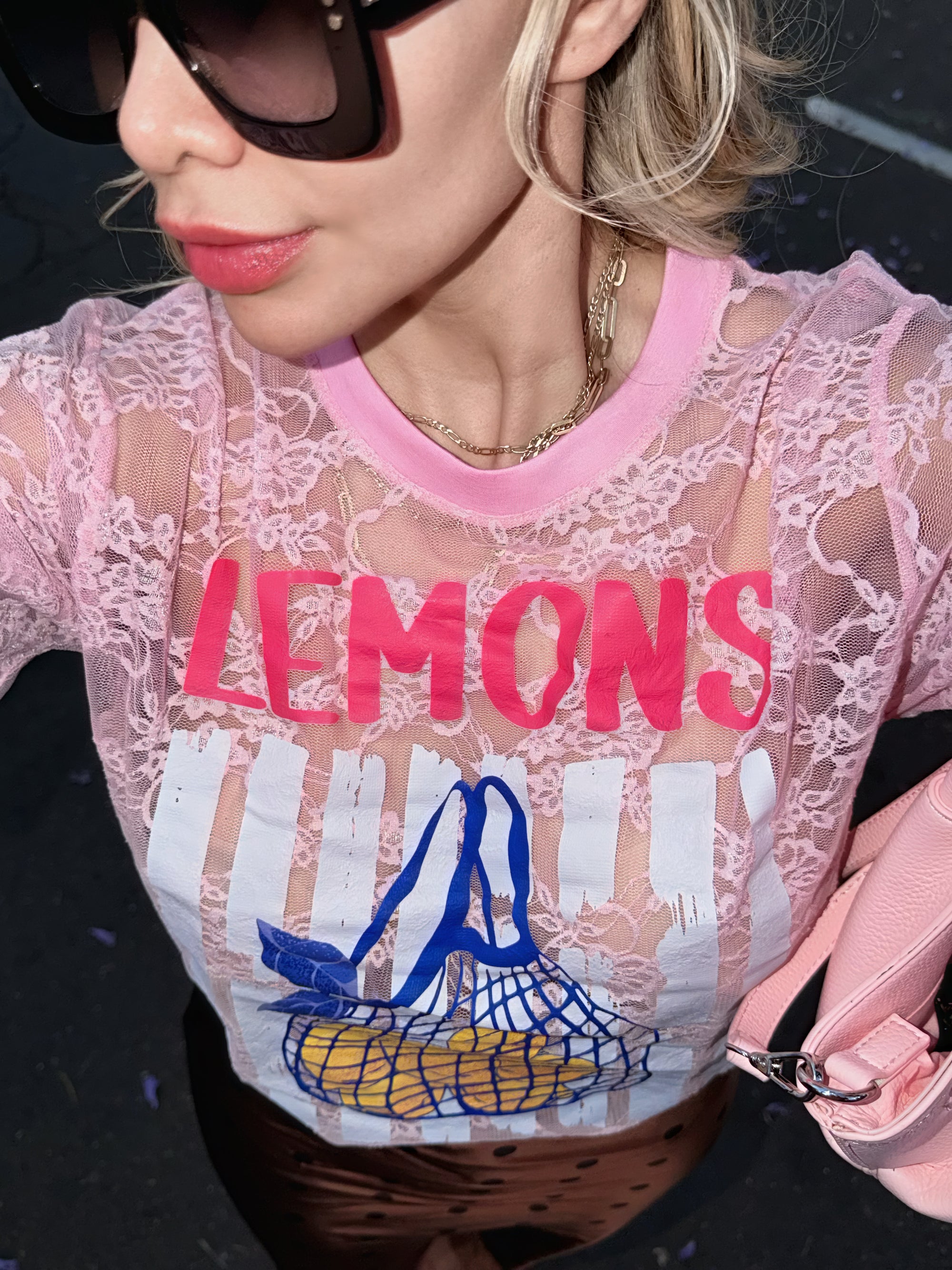 BLUSA LEMONS LACE