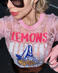 BLUSA LEMONS LACE