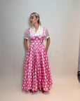 VESTIDO PINK POLKA