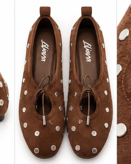 Flats de Piel — Chocolate