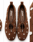 Flats de Piel — Chocolate