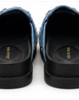 Mules Denim Studs