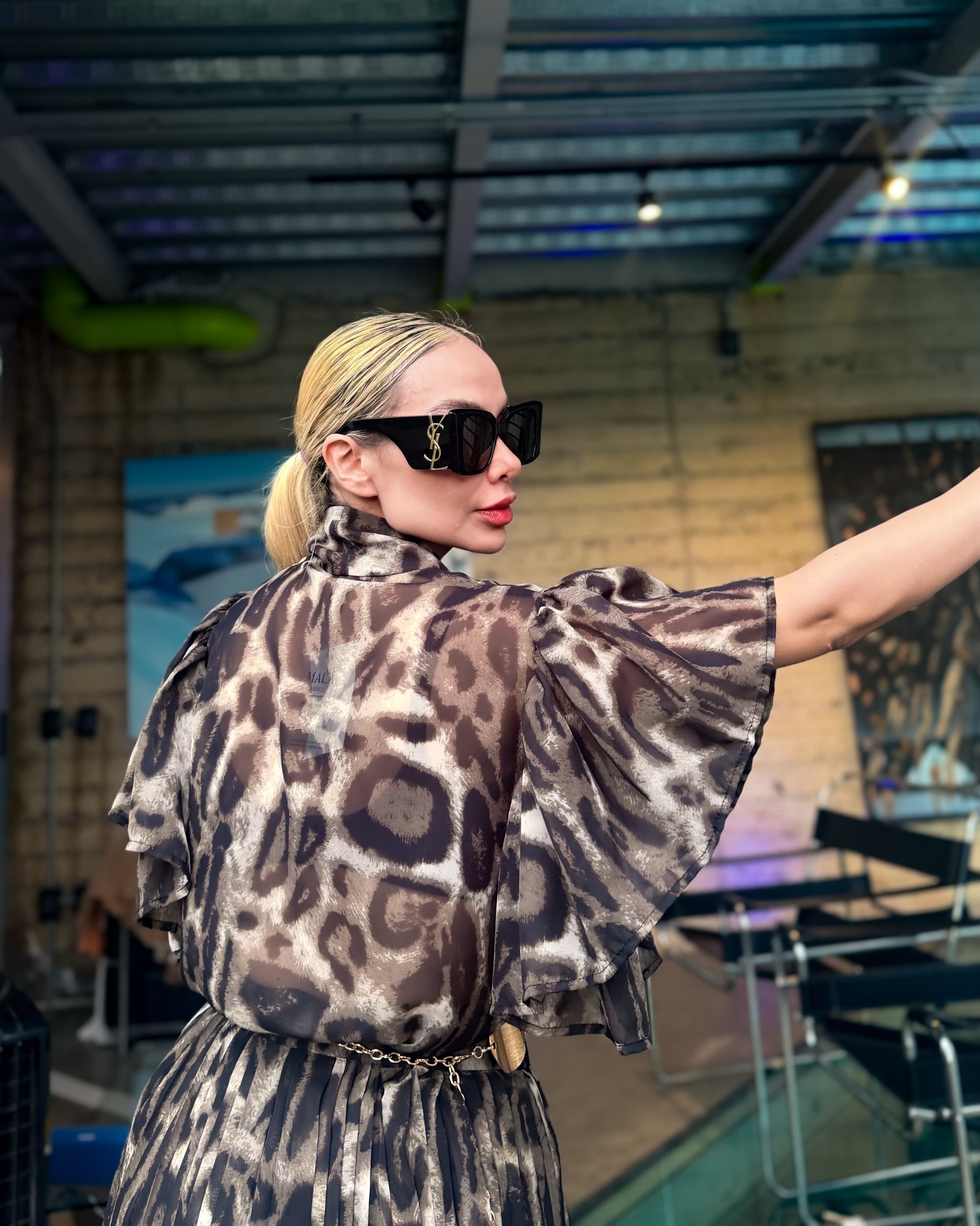 SET ESTAMPADO ANIMAL PRINT