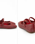 Flats Mary Jane — Rojo