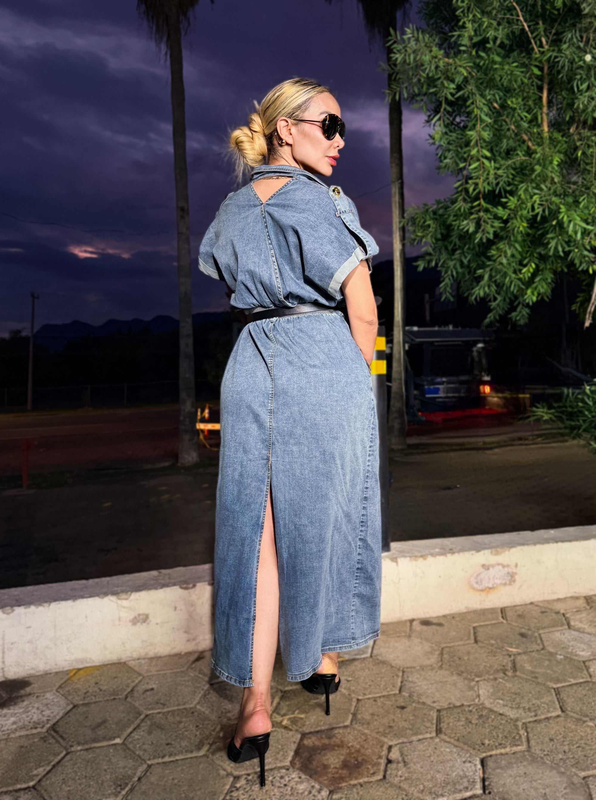 VEDTIDO DENIM GOLD